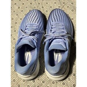 Skechers Arch Fit Pickleball Shoes Womens 9 Blue Athletic Comfort Sneakers